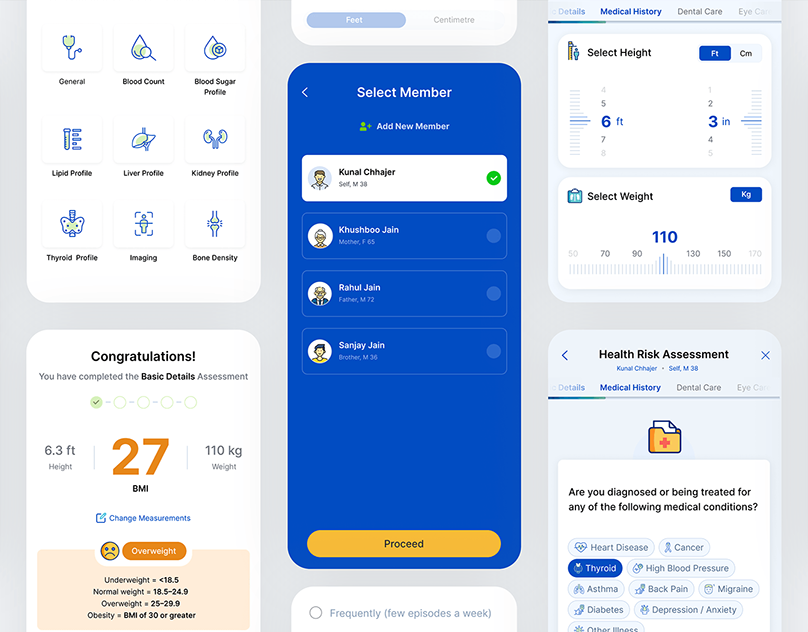 Mobile-App-UI-Design-for-Effortless-Health-Tracking